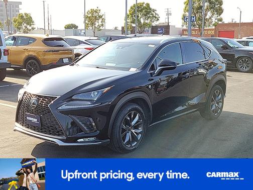 Black 2020 Lexus NX 300 F-Sport