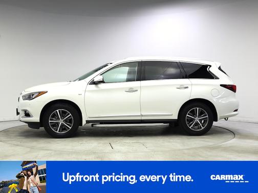 White 2019 INFINITI QX60 Luxe