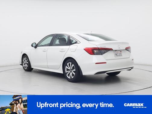 White 2024 Honda Civic LX