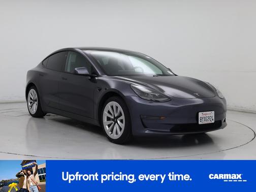 Gray 2021 Tesla Model 3 Standard Range Plus