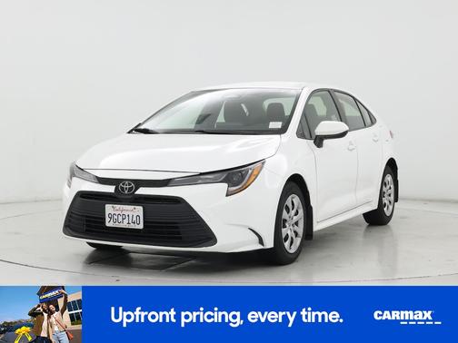White 2023 Toyota Corolla LE