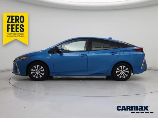 Blue 2021 Toyota Prius Prime XLE