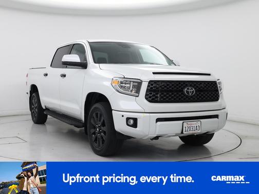 White 2021 Toyota Tundra Platinum