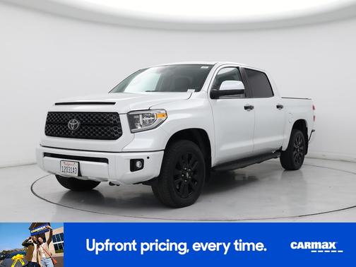 White 2021 Toyota Tundra Platinum