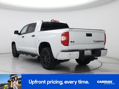 White 2021 Toyota Tundra Platinum