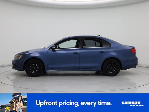 Blue 2015 Volkswagen Jetta SE