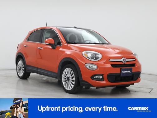 Orange 2016 FIAT 500X Lounge
