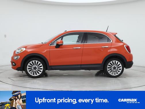 Orange 2016 FIAT 500X Lounge