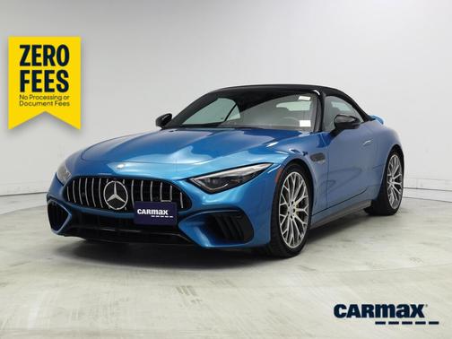 Blue 2023 Mercedes-Benz AMG SL 55