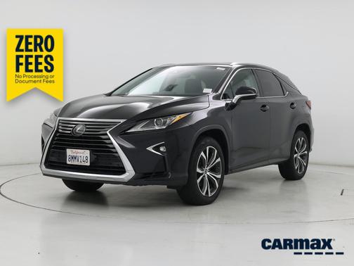 Black 2019 Lexus RX 350