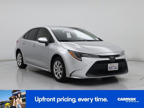 Silver 2020 Toyota Corolla LE