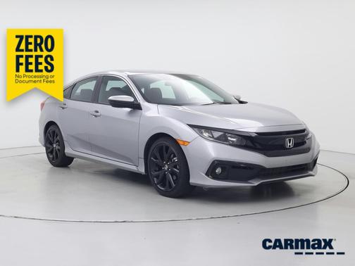 Silver 2020 Honda Civic Sport