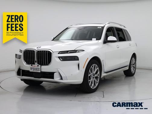 White 2025 BMW X7 xDrive40i