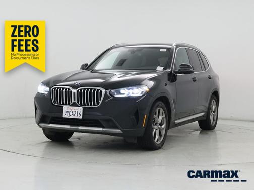 Black 2023 BMW X3 sDrive30i