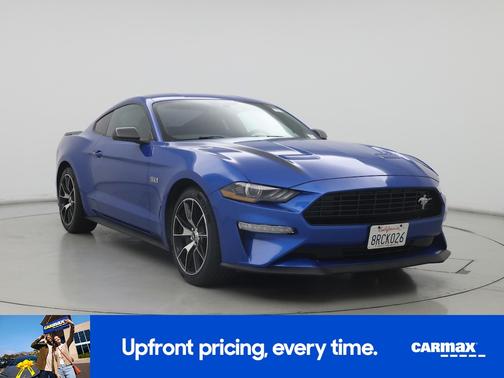 Blue 2020 Ford Mustang Ecoboost Premium