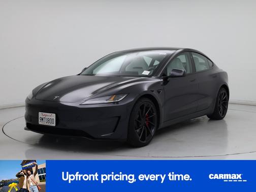 Gray 2024 Tesla Model 3 Performance