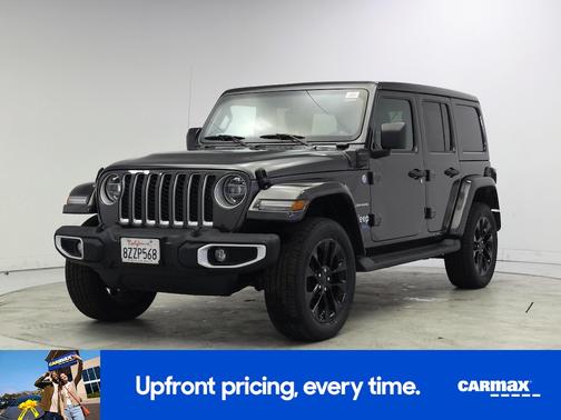 Gray 2021 Jeep Wrangler Unlimited 4xe Unlimited Sahara