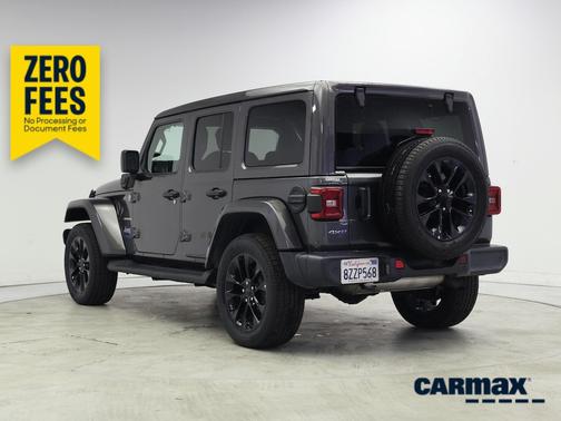 Gray 2021 Jeep Wrangler Unlimited 4xe Unlimited Sahara