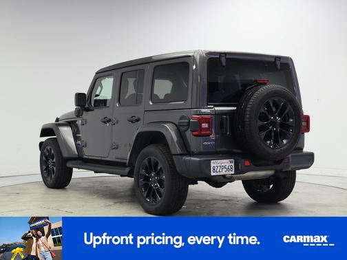Gray 2021 Jeep Wrangler Unlimited 4xe Unlimited Sahara