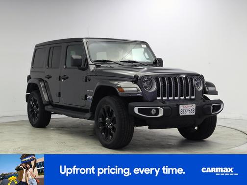 Gray 2021 Jeep Wrangler Unlimited 4xe Unlimited Sahara