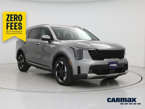 Gray 2025 Kia Sorento Hybrid EX