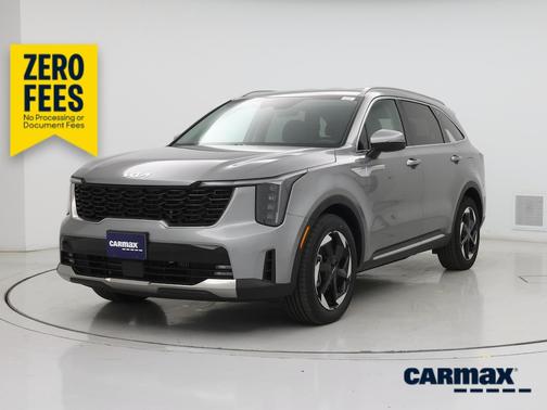 Gray 2025 Kia Sorento Hybrid EX