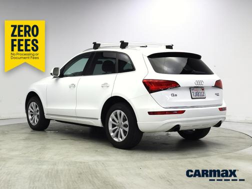 White 2015 Audi Q5 Premium