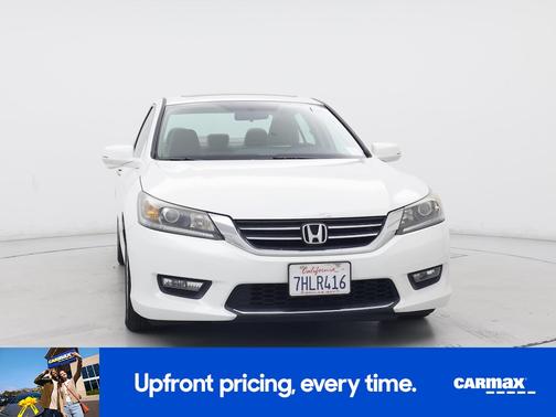 White 2015 Honda Accord EX