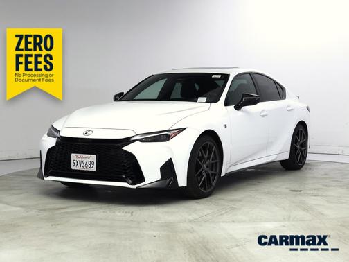 White 2026 Lexus IS 350 F-SPORT Design