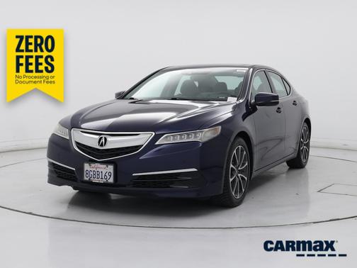 Blue 2015 Acura TLX