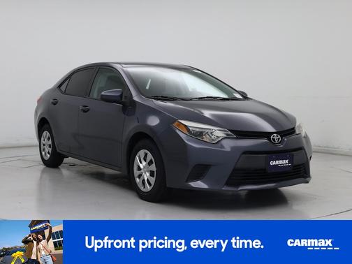 Blue 2015 Toyota Corolla L