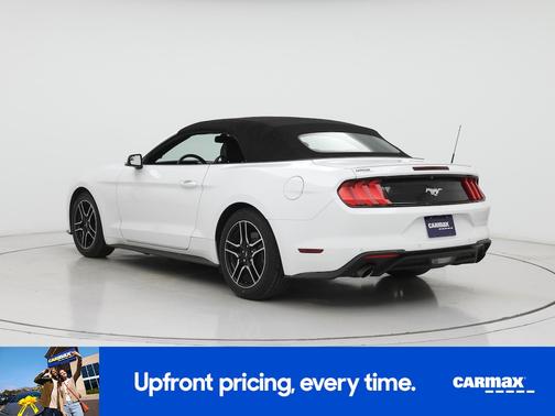 White 2018 Ford Mustang Ecoboost Premium