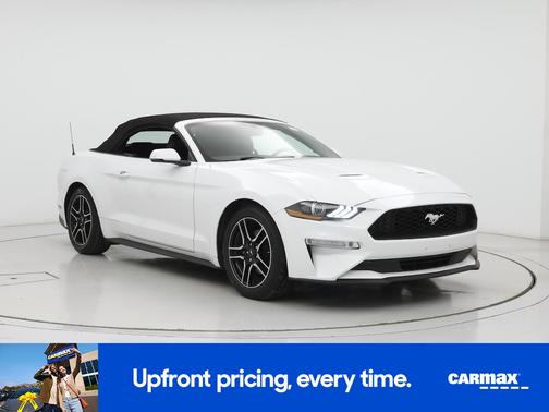 White 2018 Ford Mustang Ecoboost Premium