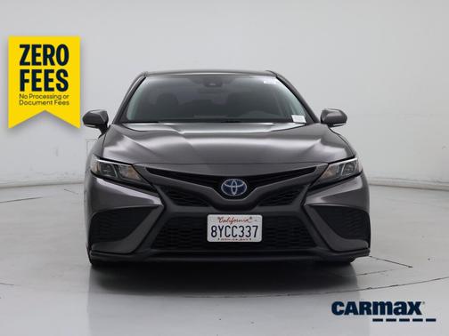 Gray 2022 Toyota Camry Hybrid SE