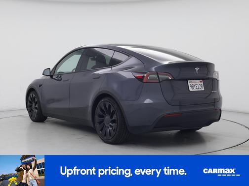Gray 2022 Tesla Model Y Performance