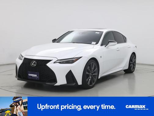 White 2022 Lexus IS 350 F-Sport