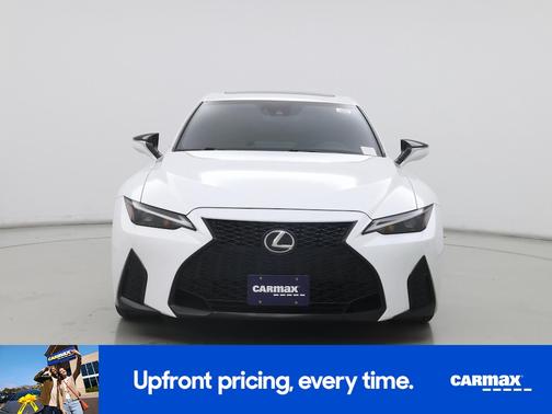 White 2022 Lexus IS 350 F-Sport