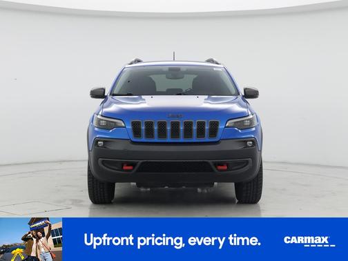 Blue 2020 Jeep Cherokee Trailhawk