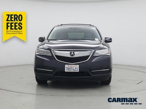 Gray 2016 Acura MDX Advance