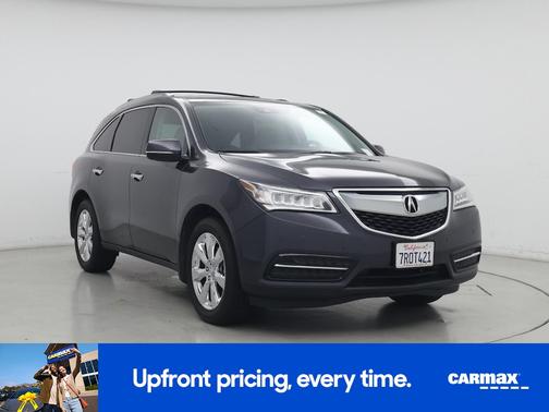 Gray 2016 Acura MDX Advance