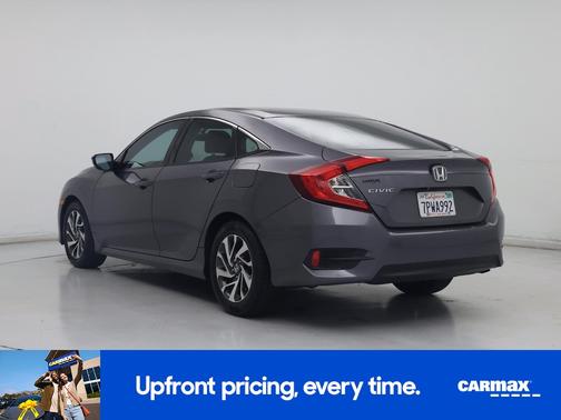 Gray 2016 Honda Civic EX