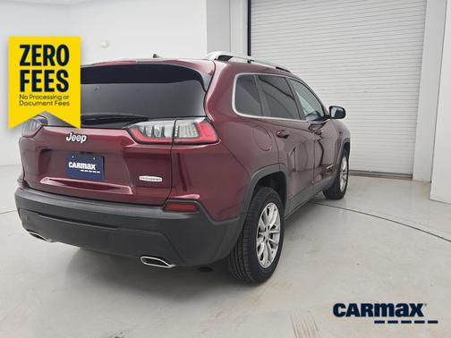 Red 2021 Jeep Cherokee Latitude Lux