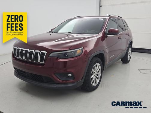 Red 2021 Jeep Cherokee Latitude Lux