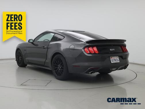 Gray 2017 Ford Mustang GT