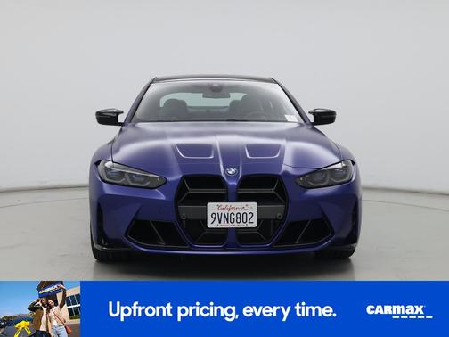 Blue 2024 BMW M4 Competition