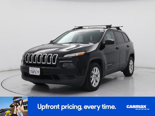 Black 2017 Jeep Cherokee Sport