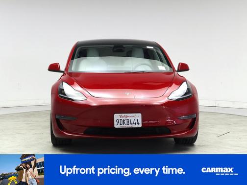 Red 2023 Tesla Model 3