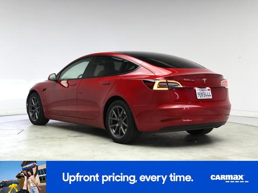 Red 2023 Tesla Model 3