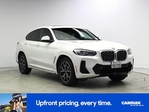 White 2022 BMW X4 XDrive30i