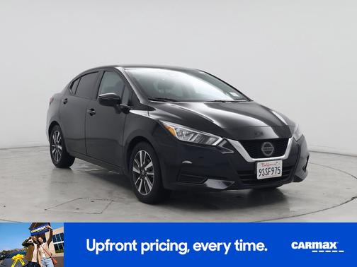 Black 2021 Nissan Versa SV